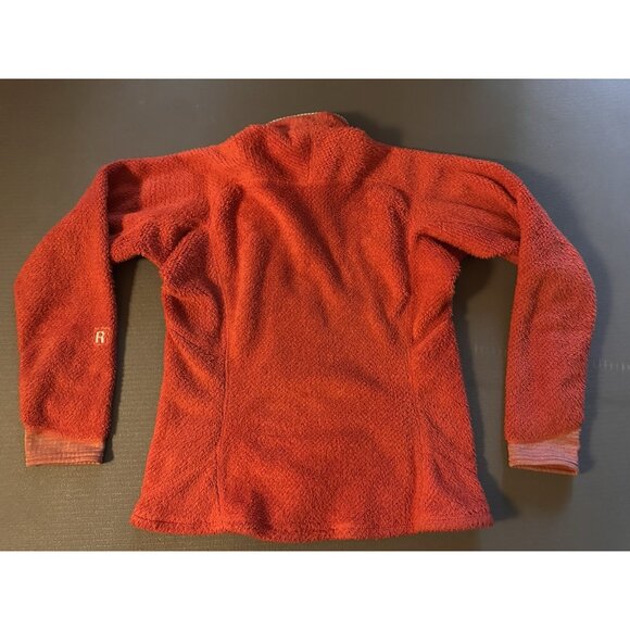 Patagonia Women’s R2 Fleece Jacket orange/red (small) #25145 - Picture 5 of 6